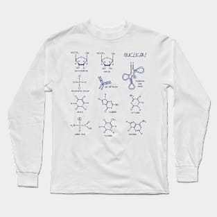 Nucleic Acid and Protein Structures Long Sleeve T-Shirt